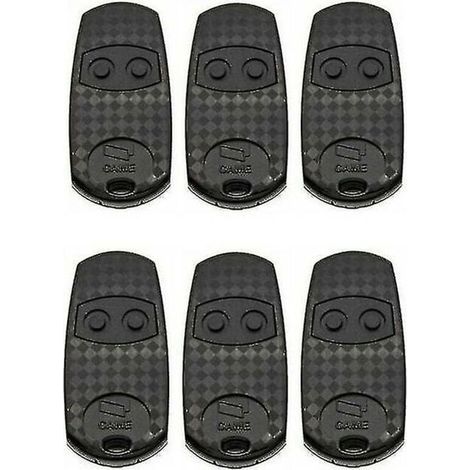 Telecommande pour TOP432EV 6 pieces. Frequence de code fixe 433,92 MHz