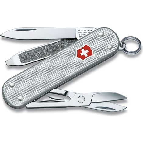 Victorinox Classic Alox coltello da tasca argento leggero