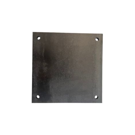 Platine acier percée 300x300x10 (1/2)