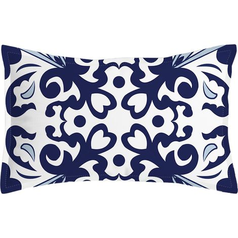 Housse de coussin décorative rectangulaire en coton et lin 3050 cm (1/5)