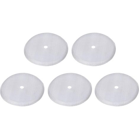Filtres de Presse en Acier Inoxydable Filtre de Presse pour 21 Oz en Acier Inoxydable argenté 5 Pièces Filtre à café en Acier Inoxydable pour 600 Ml Accessoire (1/5)