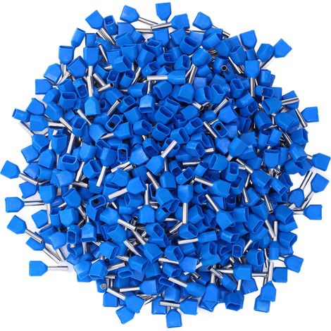Satz mit 1000 isolierten Crimp-Anschlüssen für elektrische Kabel und Drähte, kompatibel mit TE7508-Geräten (1/5)