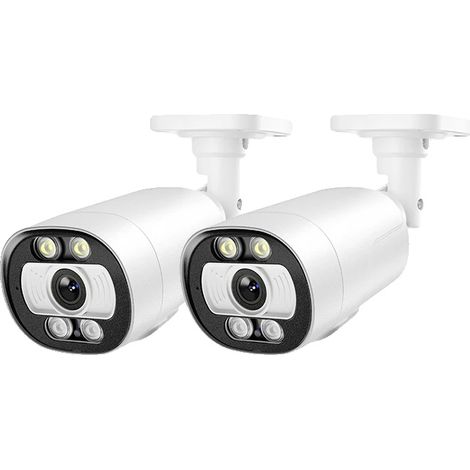 Heimüberwachungskamera, IP-Kamera, 4K-Auflösung, optischer Zoom, 91DE 2 Stück (1/2)