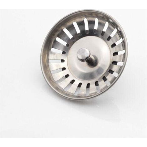 Panier de crépine d'évier. avec goupille. bouchon de panier de crépine d'évier en acier inoxydable. pièce de rechange idéale pour évier Blanco. crépine de cuisine. vanne de panier de crépine (1/4)