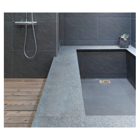 Lazer – Vidage baignoire isotanche avec bonde – Diamètre 50mm – Évacuation horizontale pour baignoire maçonnée 1800 x 900 x 500mm (1/2)