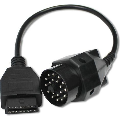 20 Broches Obd Obd2 Cble Adaptateur De Diagnostic De Connecteur 16 Broches Compatible Pour Bmw (1/5)