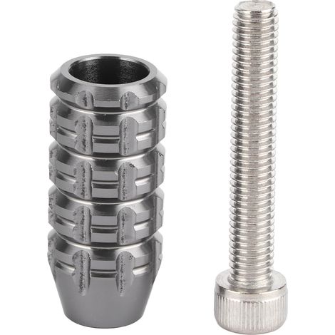 Levier de vitesses et repose-pieds élargi gris pour Triumph Street Scrambler/Bonneville T100 (1/5)