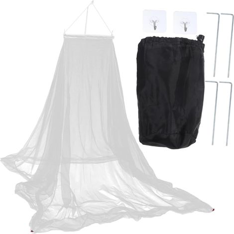 Moustiquaire double pour lit de camping, terrasse et activités (1/5)