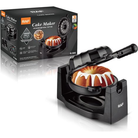 Machine à pain multifonction réversible, appareil de cuisson pour gâteaux et petit-déjeuner, grille-pain électrique polyvalent pour la maison