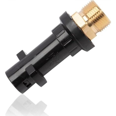 Ymyny – Adaptateur M22 mâle à baïonnette pour nettoyeur haute pression Karcher K2 K3 K4 K5 K6 K7 – Installation rapide – Pression 160 bar – Température 60°C (1/5)