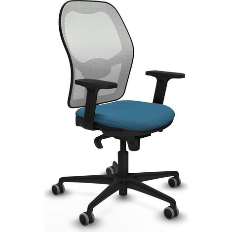 Piqueras y Crespo Jorquera Silla de oficina blanca ergonómica (1/3)