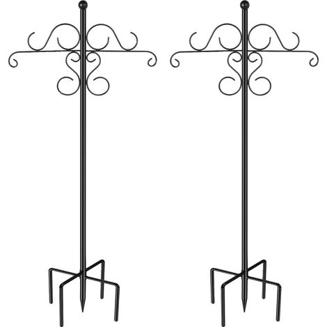 Shepherd-Haken, verstellbare Höhe, langlebige Eisenkonstruktion, Typ C 2PCS (1/2)
