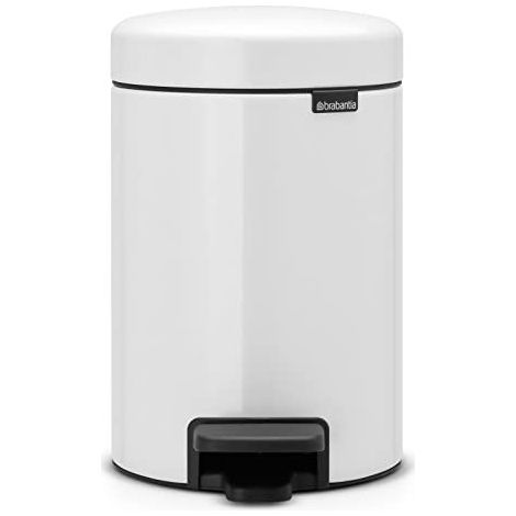 Cubo de basura con pedal de 3 L Blanco - New Icon - Brabantia (1/5)