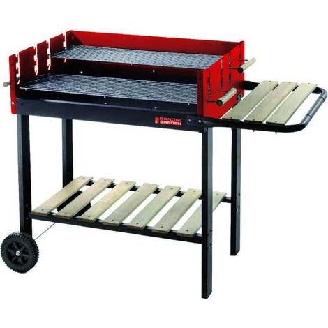 Barbacoa Sandrigarden Sg 73-53 C/Ruedas 73X53 Cm