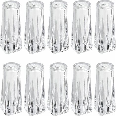 W016 Copper Clock, Transparent Plastic Clock Curtain Accessories 3412.5MM Plastic Pendant Pull Cord Pendant Clock (20 pieces) (1/5)