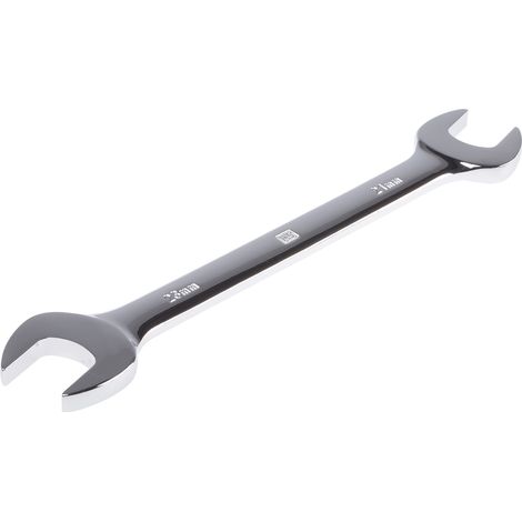 Jeu de clés à fourche 21 x 23 mm RS PRO en Acier chrome vanadium ( Prix pour 1 )
