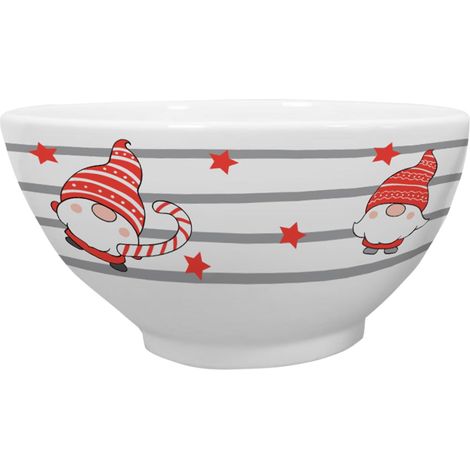 Bol à céréales Motif lutin à rayures 500 ml (1/3)