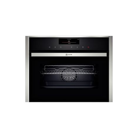 Neff CFT 1848 N MC. Dimensione del forno: Media, Tipo di forno: Forno elettrico, Capacità interna forno totale: 47 L. Posizionamento dell'apparecchio: Da incasso, Colore del prodotto: A... - C18FT48N0