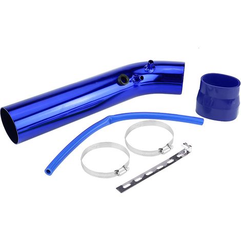 Kit de conduit d'admission universel avec tuyau d'admission en aluminium de 76 mm de diamètre (bleu) (1/5)