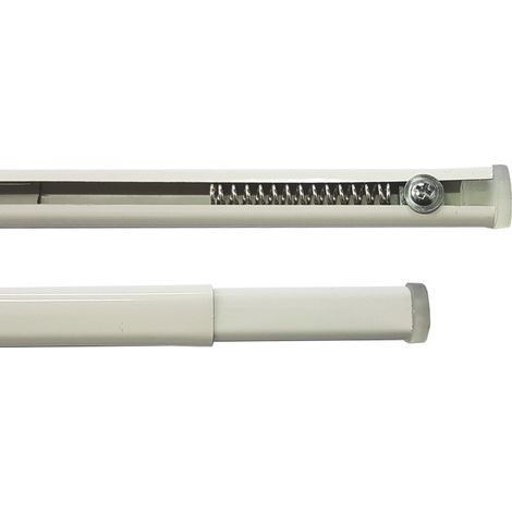 SCORRITENDA A PRESSIONE PIATTY Col. Bianco  cm. 87÷150 10.00 pz
