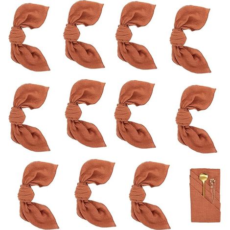 Cloth Napkins 42 x 42 cm Cotton Napkins Table Decoration (1/5)