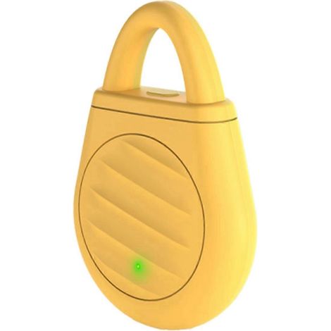 Répulsif anti-moustiques portable, rechargeable par USB-C, jaune (1/5)