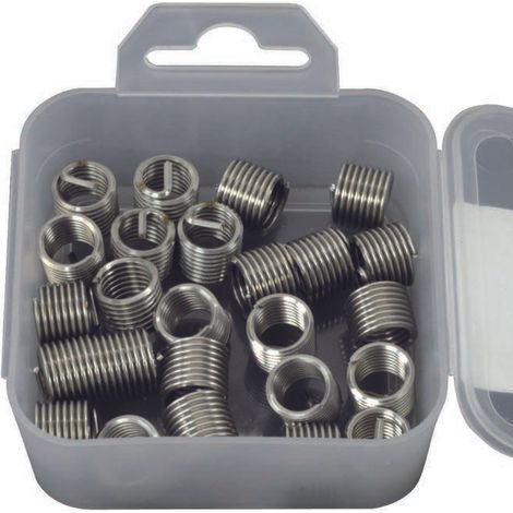 Boite de 25 inserts M8x1,25 Inox pour réparation filetage - OM 0454 - CLAS Equipements