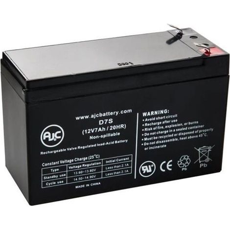 Batterie Universal Power 12 Volt 7 Ah (UB1270) 12V 7Ah Alarme - AJC-D7S-B-0-112965