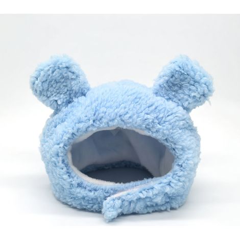 Cagoule ours pour animaux bleu (1/5)