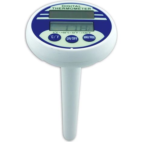 Thermomètre digital qp 500640d écran numérique flottant