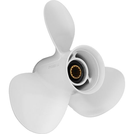 11 1/8 x 13-G Elica in alluminio a 3 pale per motore fuoribordo Yamaha 30-60HP (1/5)