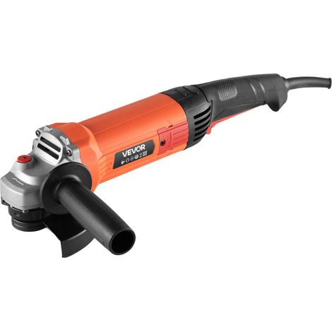 Meuleuse d'angle électrique 127 mm 5,4 A 10000 tr/min avec carter anti-poussière pour meulage et découpe des métaux (1/5)