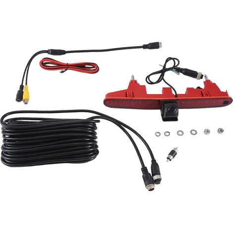 Caméra de recul avec feu stop haute 12V pour Citroën Partner II, Berlingo et Peugeot Partner (2008-2016) (1/5)