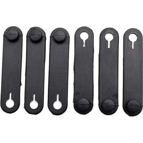 Autobeleuchtungsschlauch / Gaszug / Kupplungszug / Kabelbinder-Spannband, universeller elastischer Verschluss für Motorrad und Fahrrad, z. B. ideal für BMW - Crezuo (1/4)