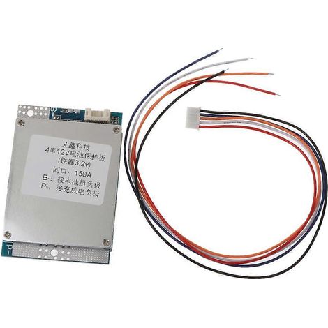 Batterie 4S 3,2 V LiFePO4 phosphate de fer pour carte de protection 50/150 A avec équilibrage (1/5)