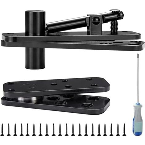 Invisible door hinge - 226.8 kg load capacity - Pivot door hardware - 360° pivot door hinge - Invisible door hinge (1/5)