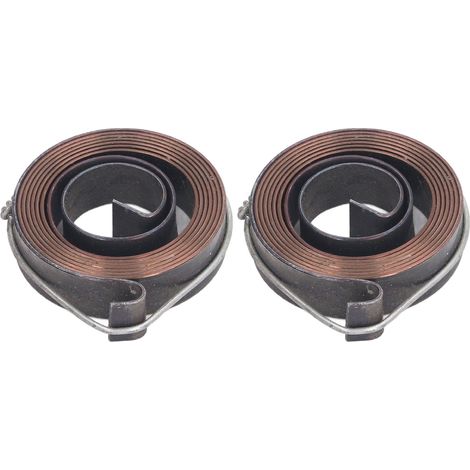 2 Ressorts de Perceuse à Colonne avec Double Crochet, Diamètre 37mm, Longueur 10mm, Épaisseur 0.8mm pour Quille de Rappel (1/5)