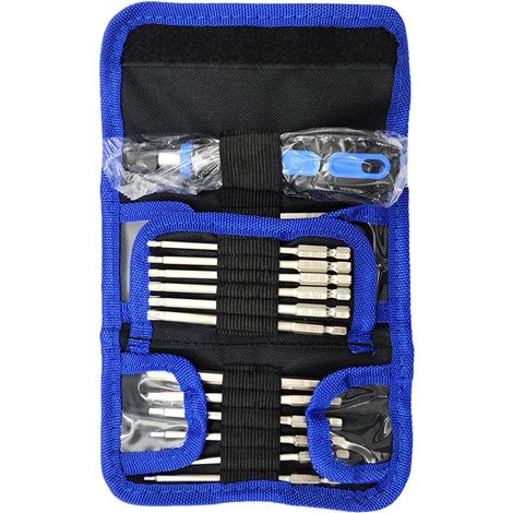 Ensemble d'embouts de tournevis professionnels étendus de 100 mm avec support pour outils électriques et projets de bricolage (1/5)
