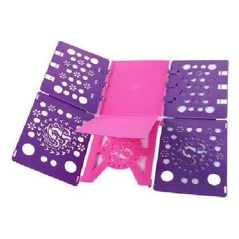 Planche Plier Le Linge - plieur de Linge Enfant Adulte Vetement Chemise t-Shirt Tee Shirts 5868cm - viole PLAQUE DE PLIAGE DU LINGE (1/4)