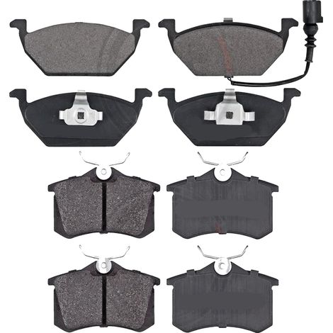 KIT PASTIGLIE FRENO ANTERIORI E POSTERIORI compatibile con VW IV VARIANT (1J5) / PASTIGLIE FRENANTI AUTO OEM P 85 072,P 85 020 / SOSTITUZIONE DIRETTA / BASSA POLVERE / SILENZIOSO (1/4)