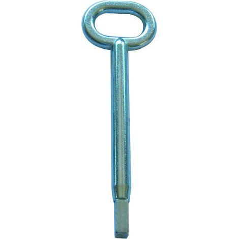 Clé pour batteuse à carré mâle de 6 mm acier zingué - TORBEL INDUSTRIE