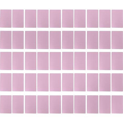 50 Cartes de Visite en Aluminium Résistantes à l'Eau et à l'Usure, Gravure Laser Professionnelle, Couleur Or Rose pour Entreprise (1/5)