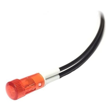 Piloto Led 24v 213c  Taladro 8,5mm  Rojo 2313213