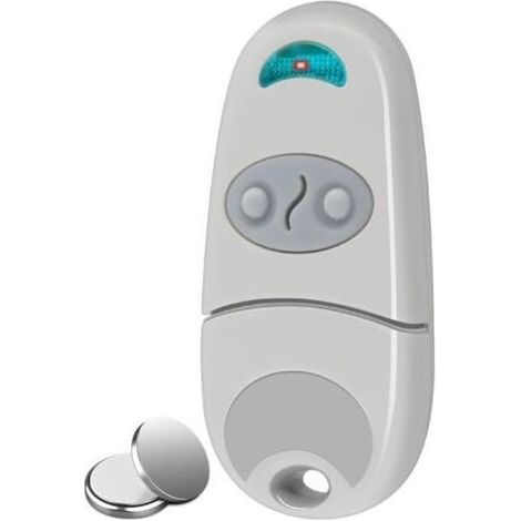Télécommande universelle pour portails et portes automatiques – 2 canaux, fréquence 433,92 MHz, compatible avec modèles 432EV, EE, NA – inclut 2 piles AAA (1/5)