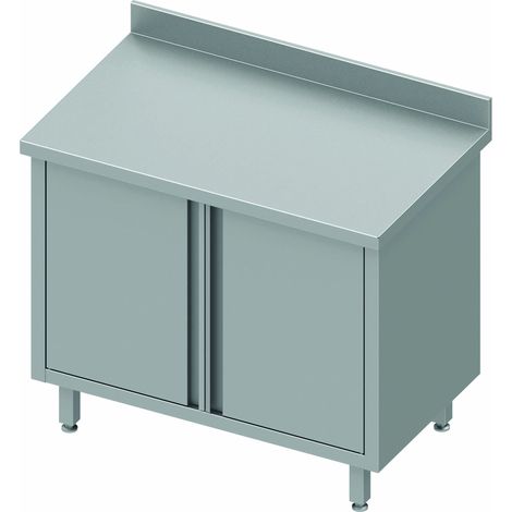 Armoire Basse Inox Professionnelle - Adossée - Gamme 600 - Stalgast