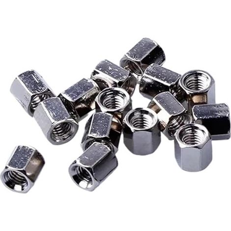 Lot de 30 vis à six pans creux for connecteurs DB9, DB15, DB25, RS232 et VGA. Écrous hexagonaux inclus. Support de plaque de fixation for connecteur série COM. Goujon de fixation.(C) (1/5)