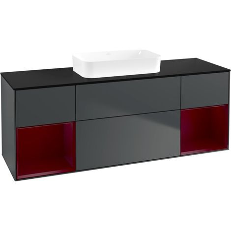 Villeroy & Boch F742HBHG Meuble sous-plan Finion F74 (1/2)