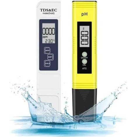 Tester pH per piscina 4 in 1, XU, Metro Electronic, schermo LCD - KZQ (1/4)