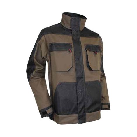 Veste Résine Taupe/noir Protection Imperméable Et Respirante - Lebeurre - Lma (1/4)