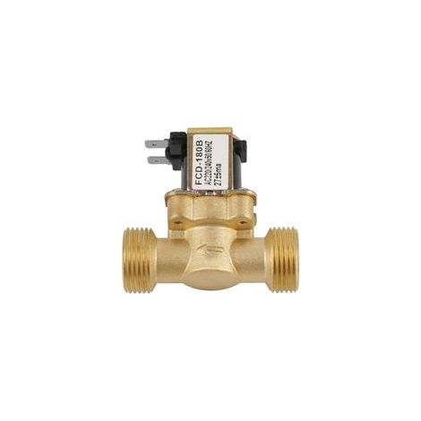 Electrovanne, Entrée d'Eau Bidirectionnelle G3/4 N/C Électrovanne Électronique Fermée Normale CA 220V 240V FCD-180B (1/5)